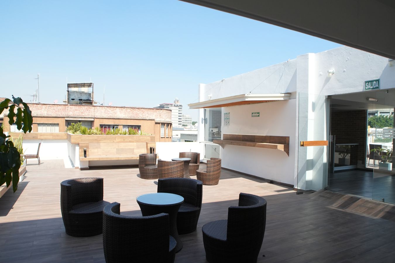 Terraza exterior